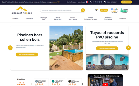 Site internet Discount-Negoce.com